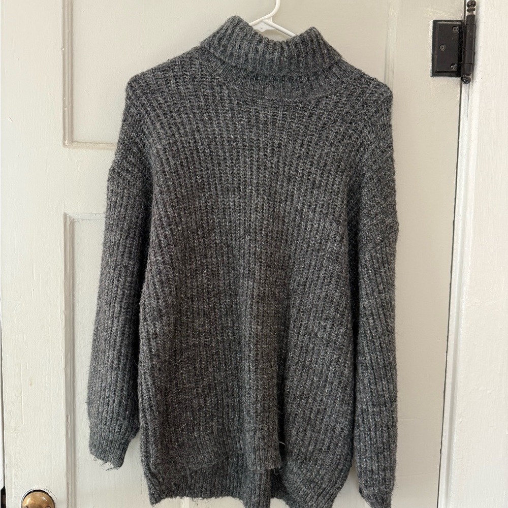 Old Navy Charcoal Turtleneck Sweater